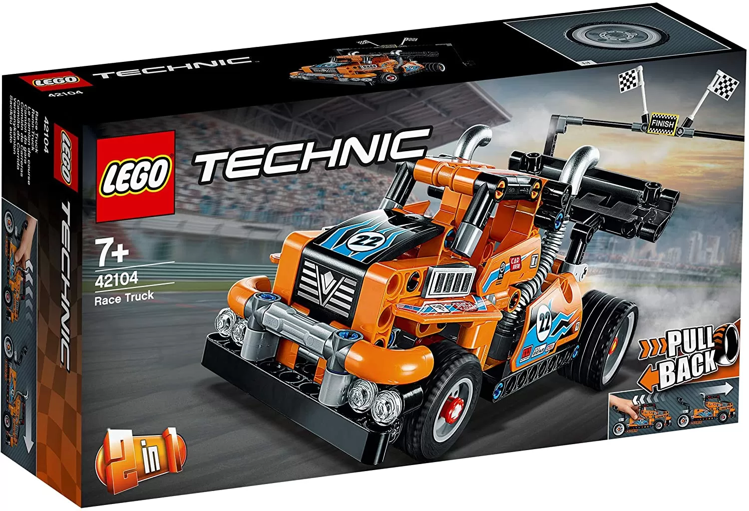 LEGO TECHNIC CAMION DE CURSE 42104