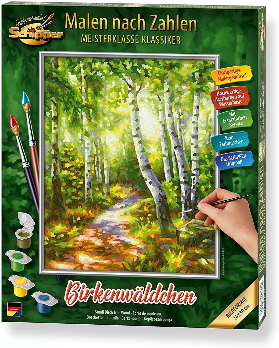 KIT PICTURA PE NUMERE SCHIPPER LEMN DE MESTEACAN