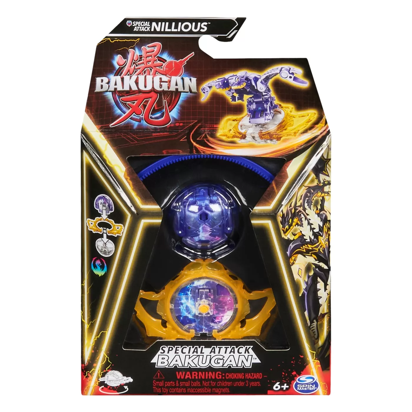 BAKUGAN SET SPECIAL ATTACK NILLIOUS