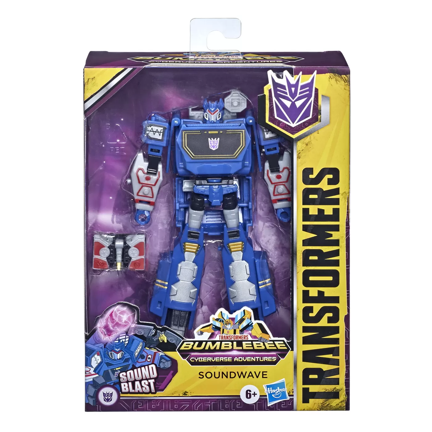 TRANSFORMERS ROBOT VEHICUL CYBERVERSE DELUXE SOUNDWAVE