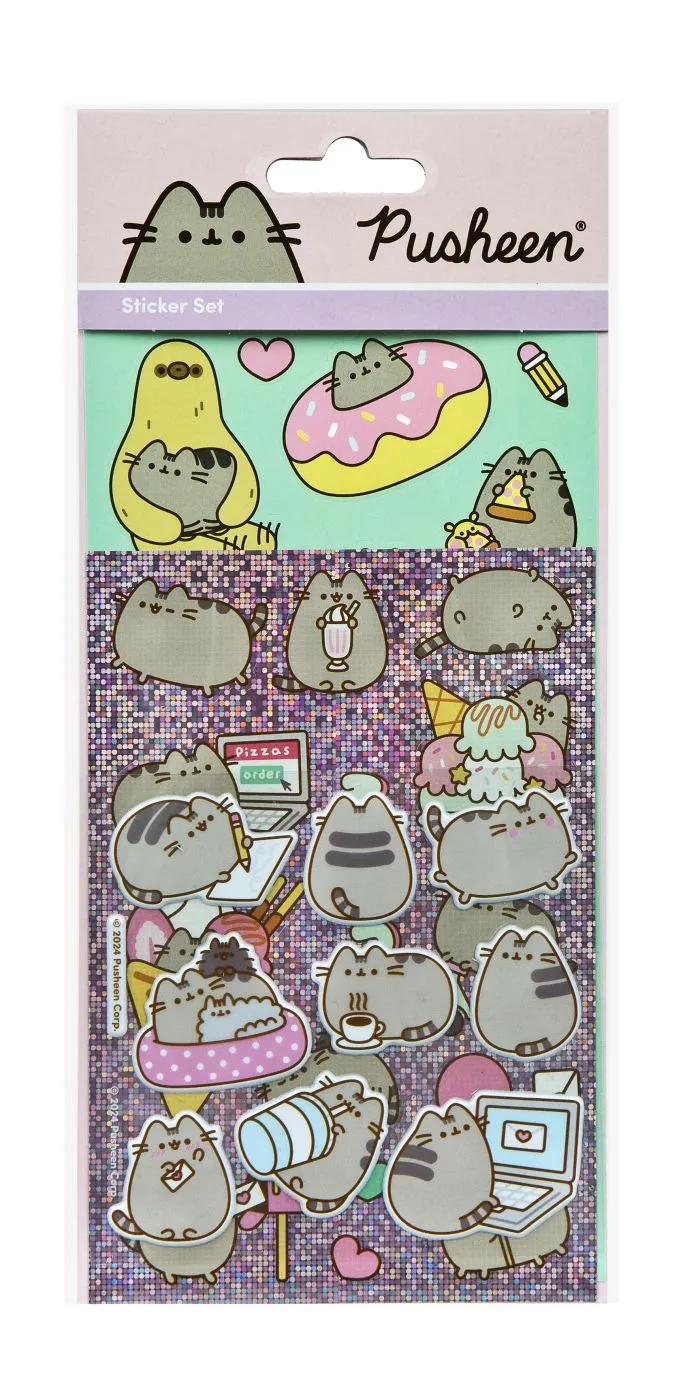 UNDERCOVER SET AUTOCOLANTE PUSHEEN