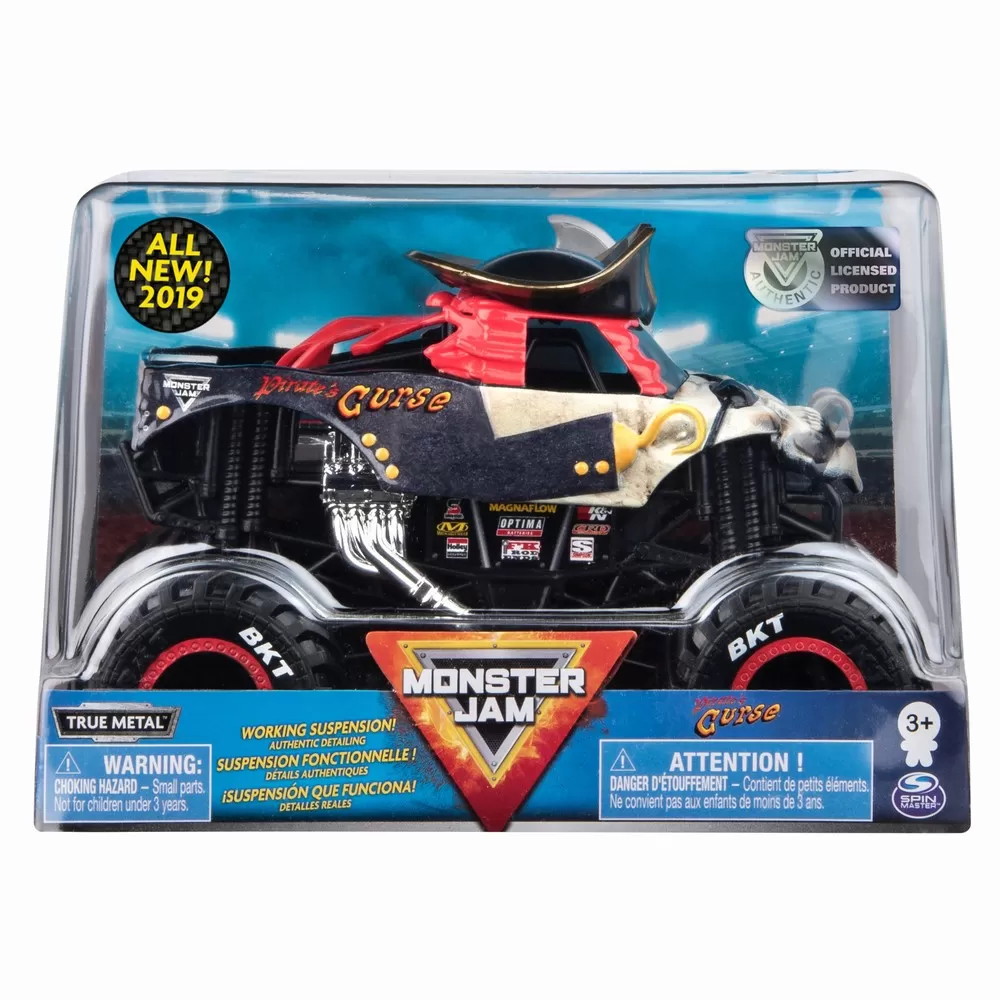 MONSTER JAM MACHETE METALICE SCARA 1 LA 24 BLESTEMUL PIRATILOR