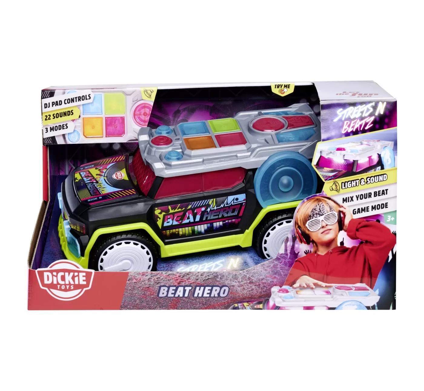 DICKIE MASINUTA BEAT HERO CU SUNETE SI LUMINI