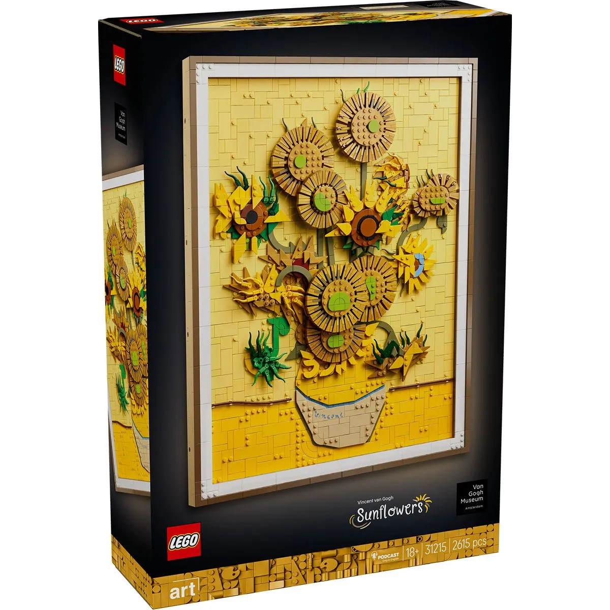 LEGO ART VINCENT VAN GOGH FLOAREA SOARELUI 31215