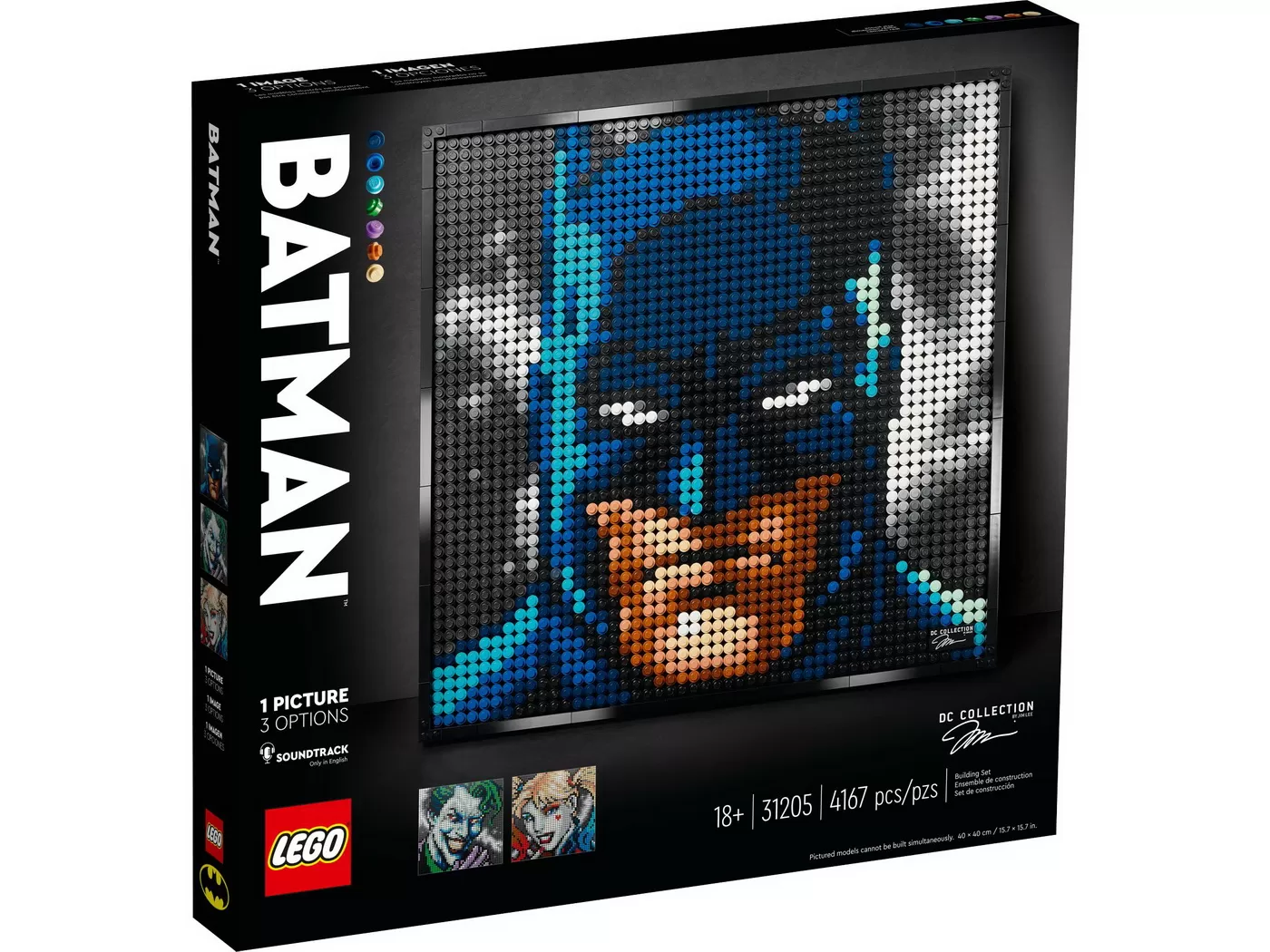 LEGO ART COLECTIA BATMAN JIM LEE 31205