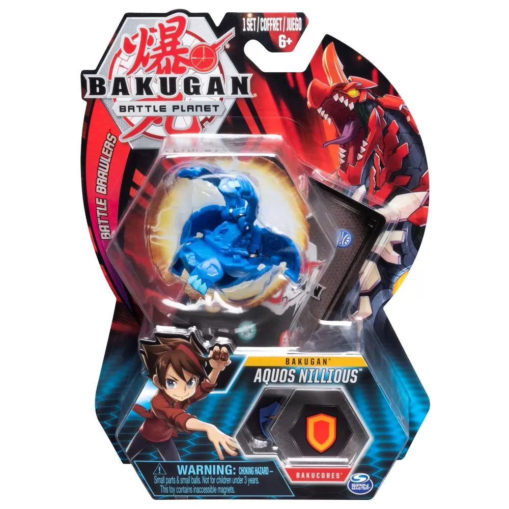 BAKUGAN BILA AQUOS NILLIOUS DOUBLE HEAD DRAGON