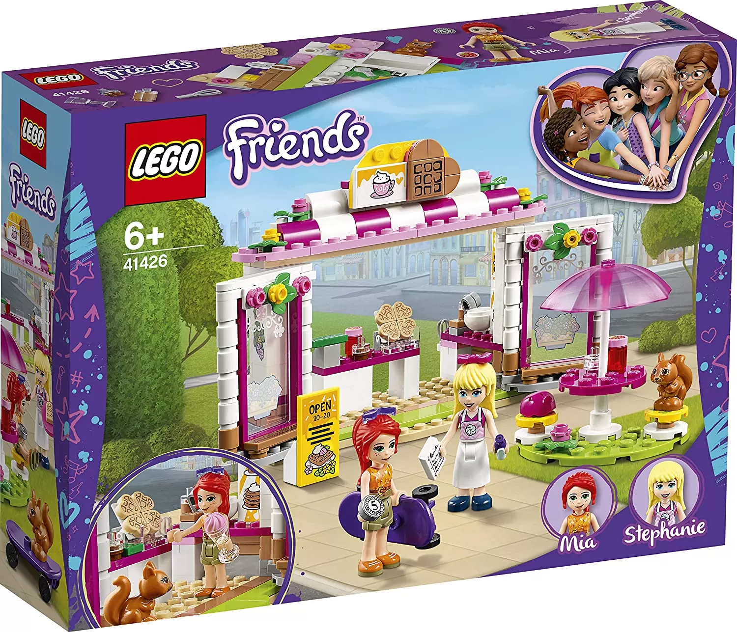 LEGO FRIENDS CAFENEAUA PARCULUI HEARTLAKE CITY 41426