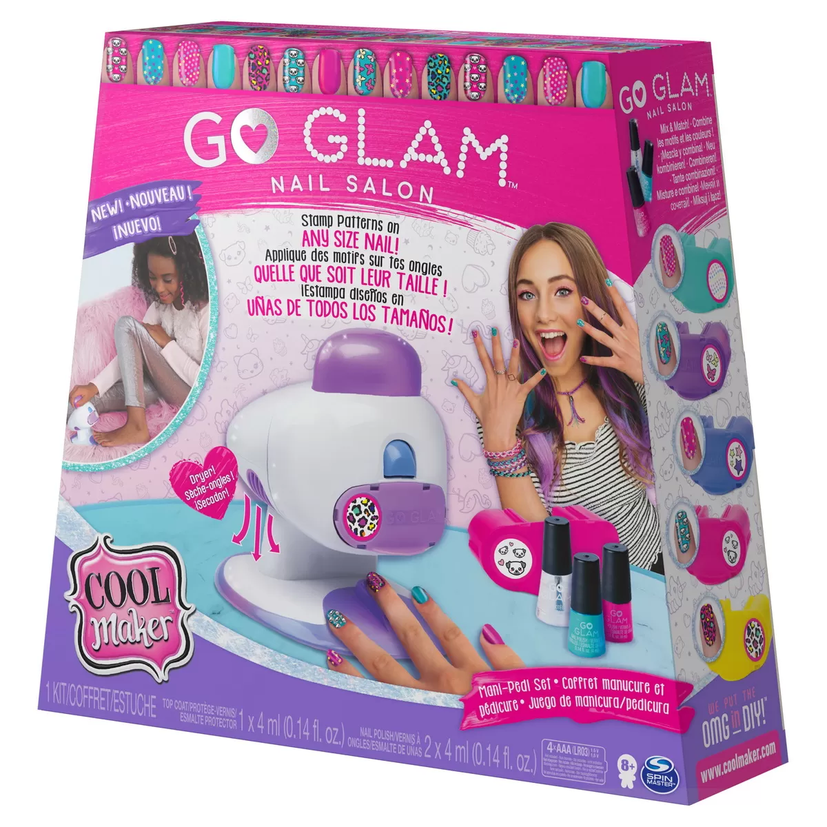GO GLAM STUDIO MANI PEDI PENTRU FETITELE CHIC