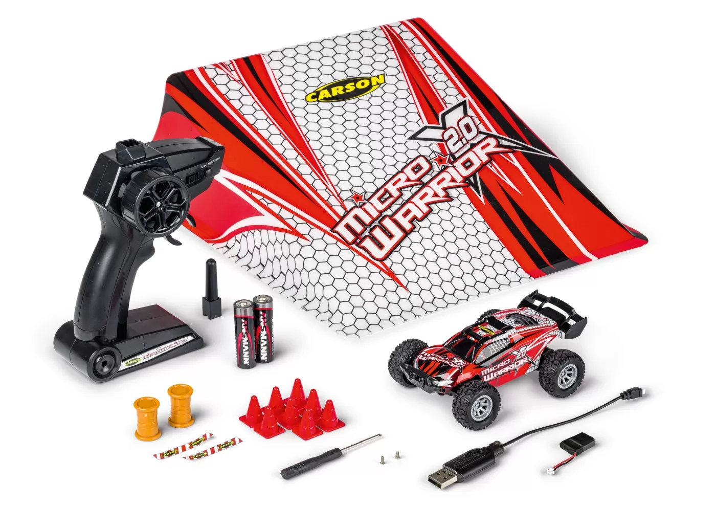 CARSON MASINUTA RC MICRO WARRIOR SCARA 1:32