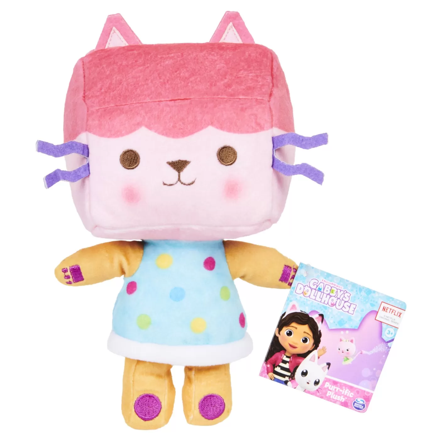 GABBYS DOLLHOUSE JUCARIE DE PLUS BABY BOX CAT 20CM