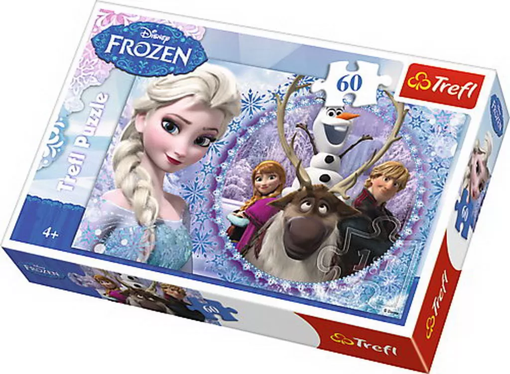PUZZLE TREFL 60 PRIETENII DIN TINUTUL INGHETAT