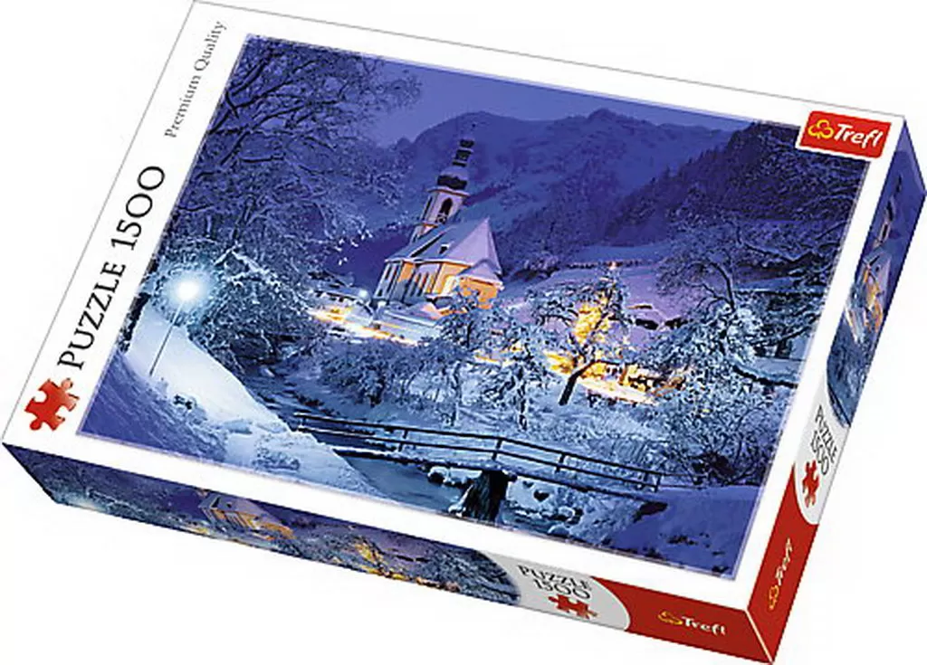 PUZZLE TREFL 1500 CABANA INTRE MUNTI