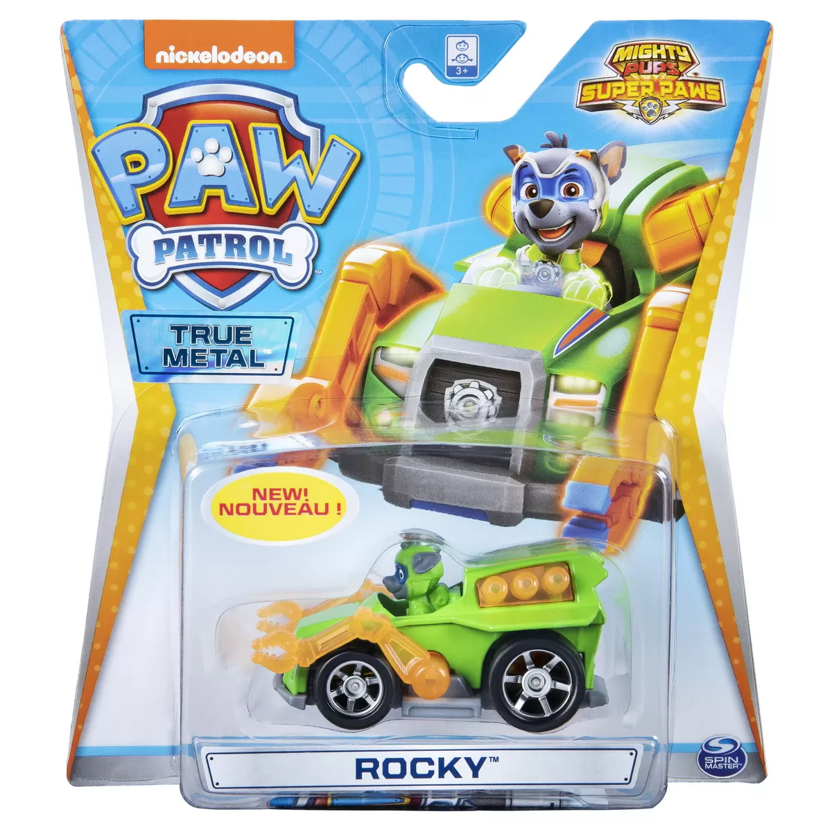 PATRULA CATELUSILOR SUPER EROUL ROCKY CU VEHICUL
