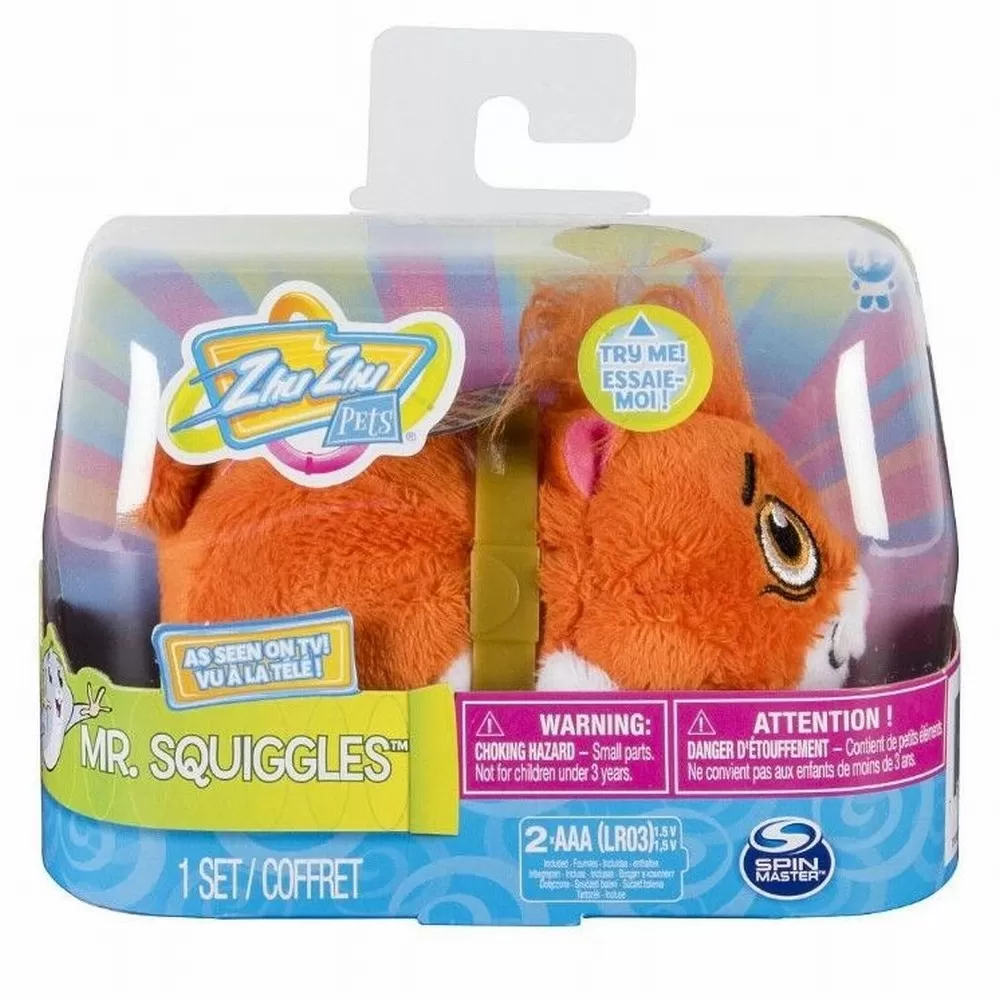 ZHU ZHU ANIMALUT DE COMPANIE MR SQUIGGLES
