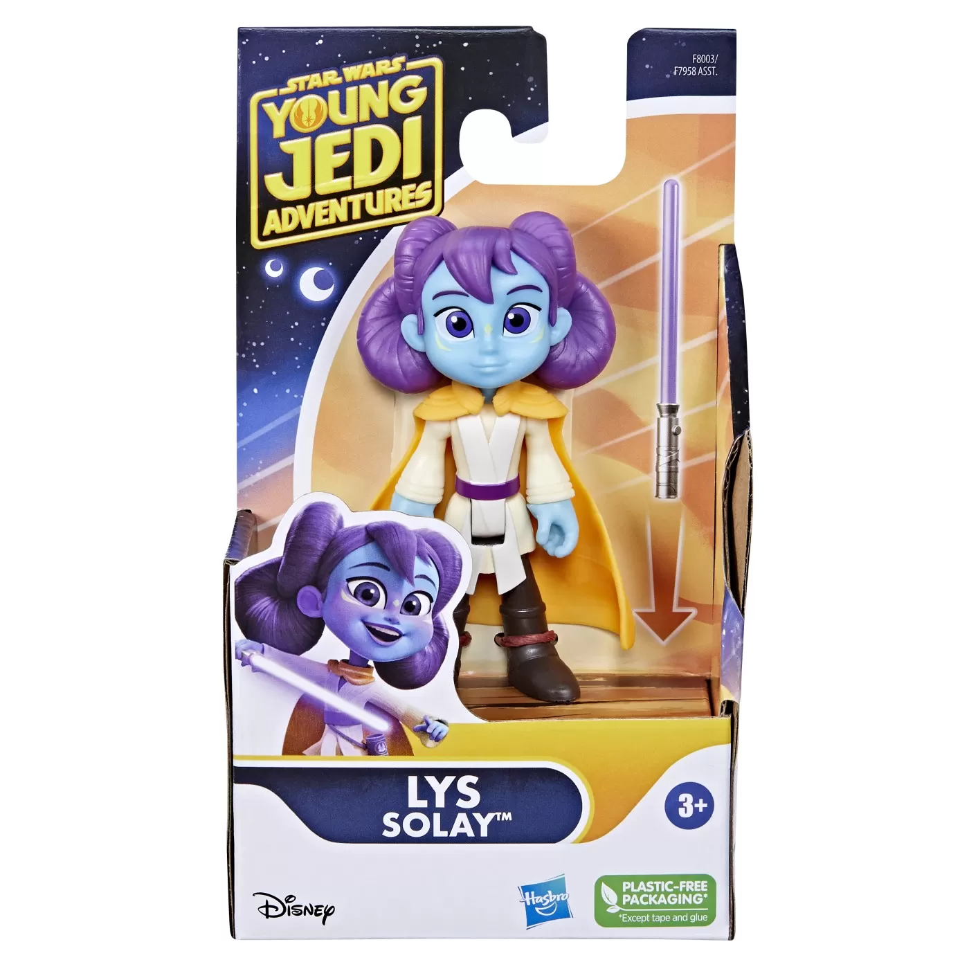 STAR WARS YOUNG JEDI ADVENTURES FIGURINA LYS SOLAY 10CM