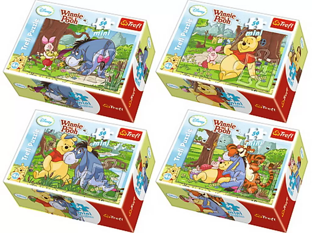 PUZZLE TREFL MINI 54 VARA CU POOH