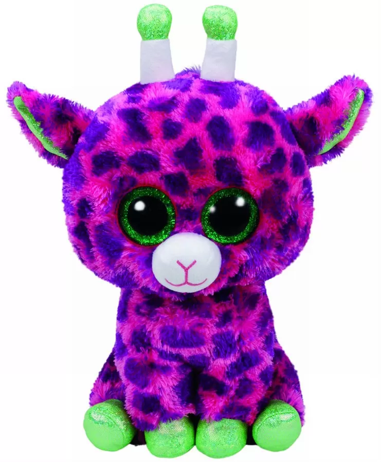 PLUS TY 24CM BOOS GILBERT GIRAFA ROZ
