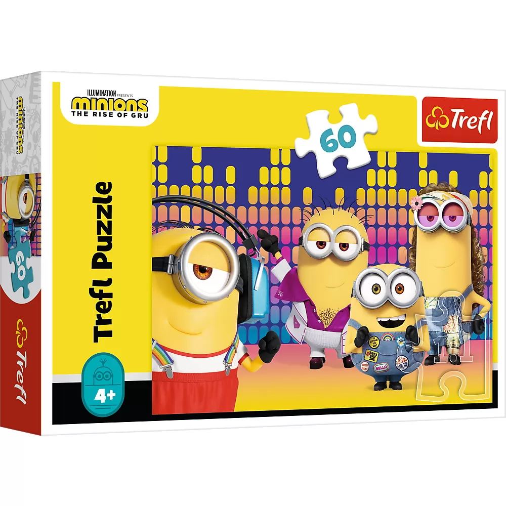 PUZZLE TREFL 60 MINIONII DANSATORI