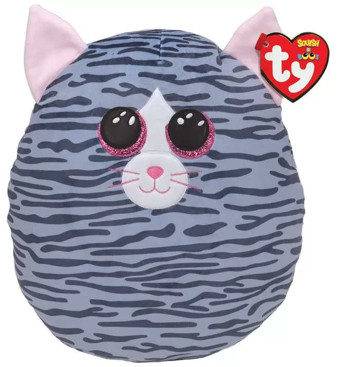 PLUS TY SQUISH PISICA GRI KIKI 30CM