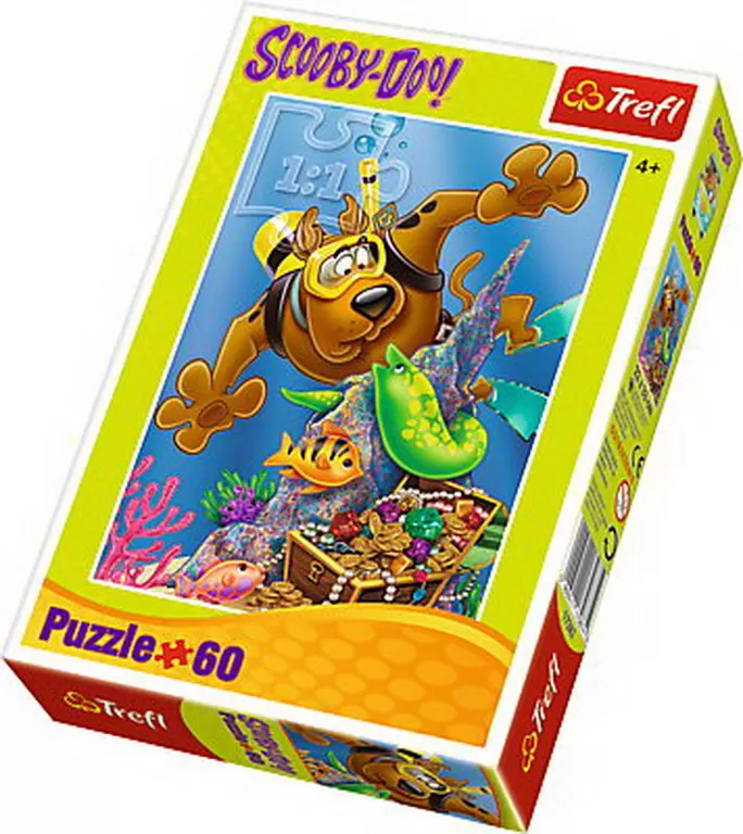 PUZZLE TREFL 60 SCUFUNDARI CU SCOOBY DOO