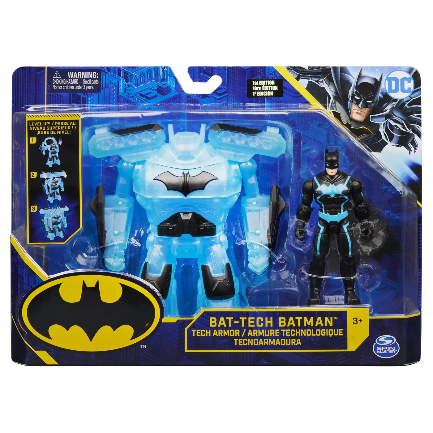 BATMAN FIGURINA DELUXE CU ARMURA HIGH TECH