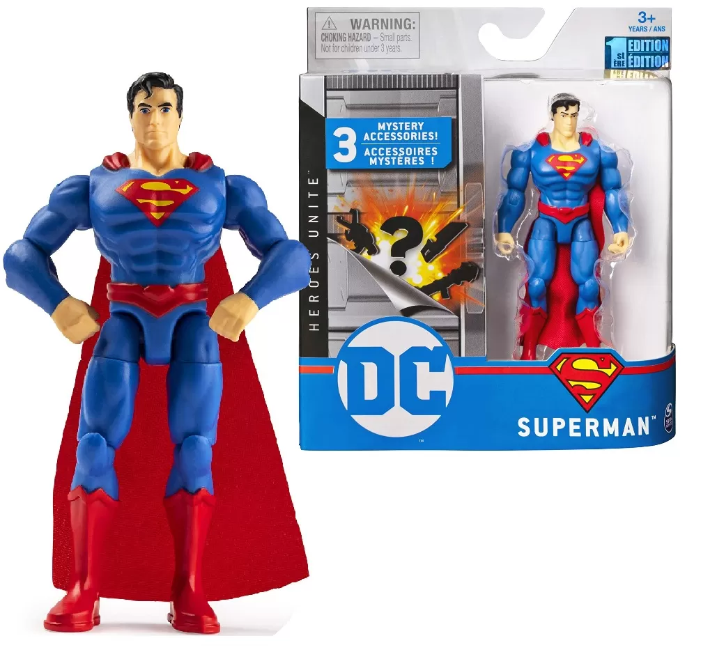 FIGURINA SUPERMAN 10CM ARTICULATA CU ACCESORII
