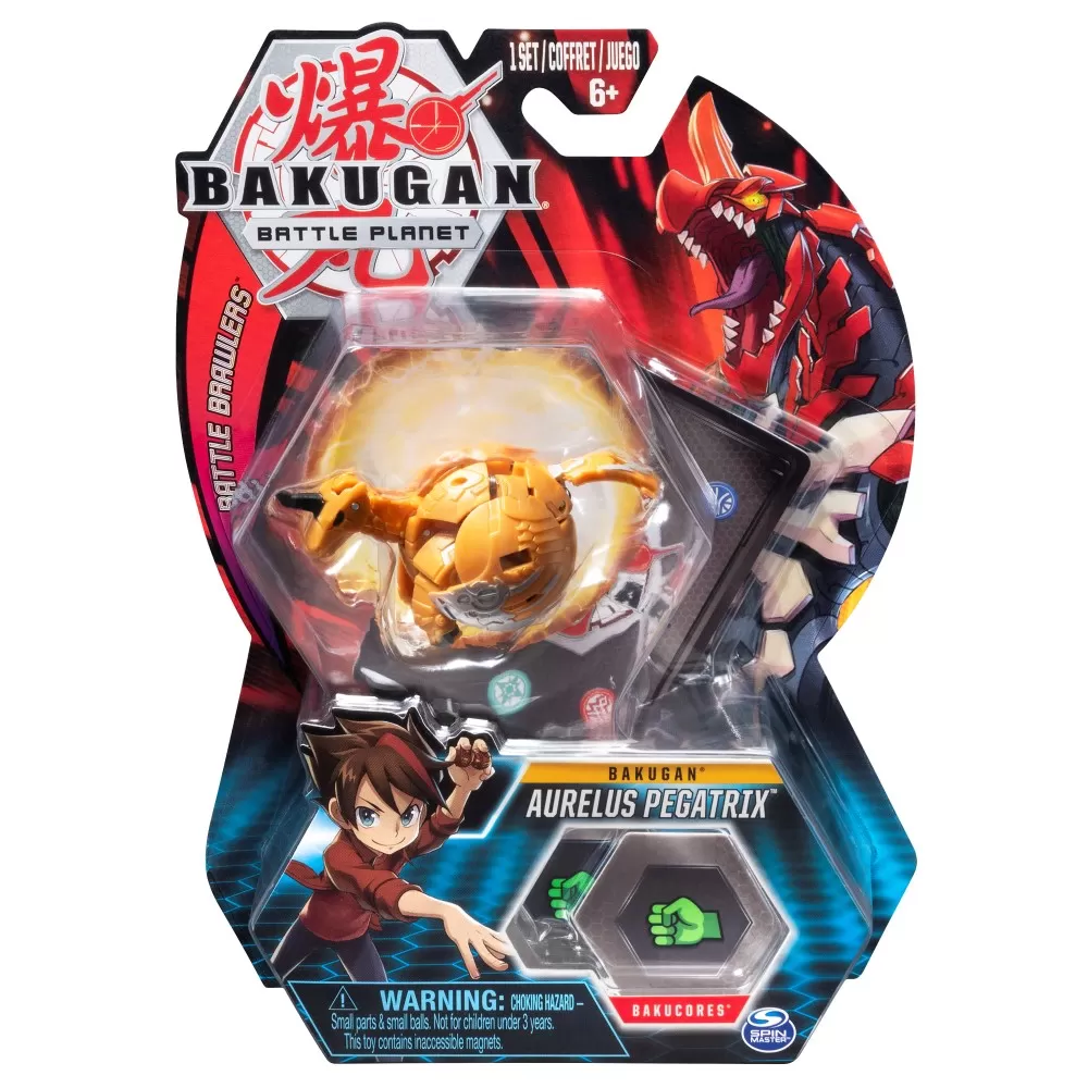 BAKUGAN BILA AURELUS PEGATRIX PEGASUS GOLD