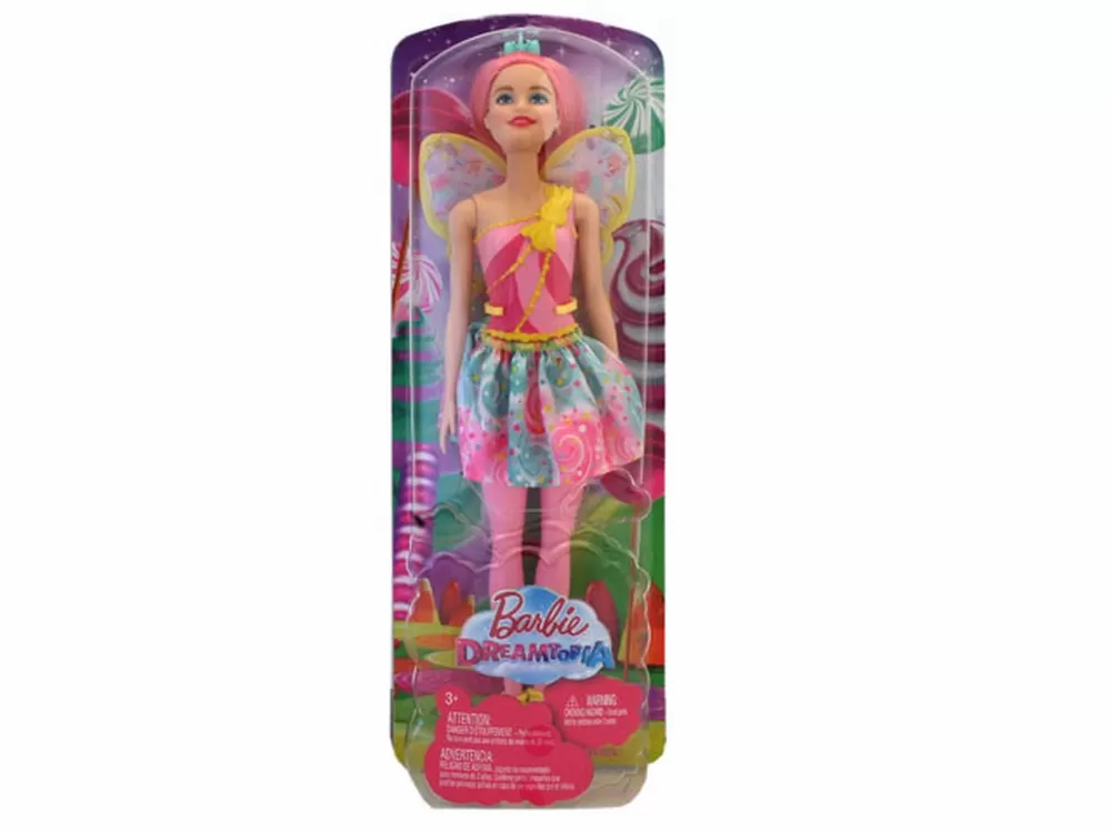 PAPUSA BARBIE PRINTESA ZANA CU PARUL ROZ