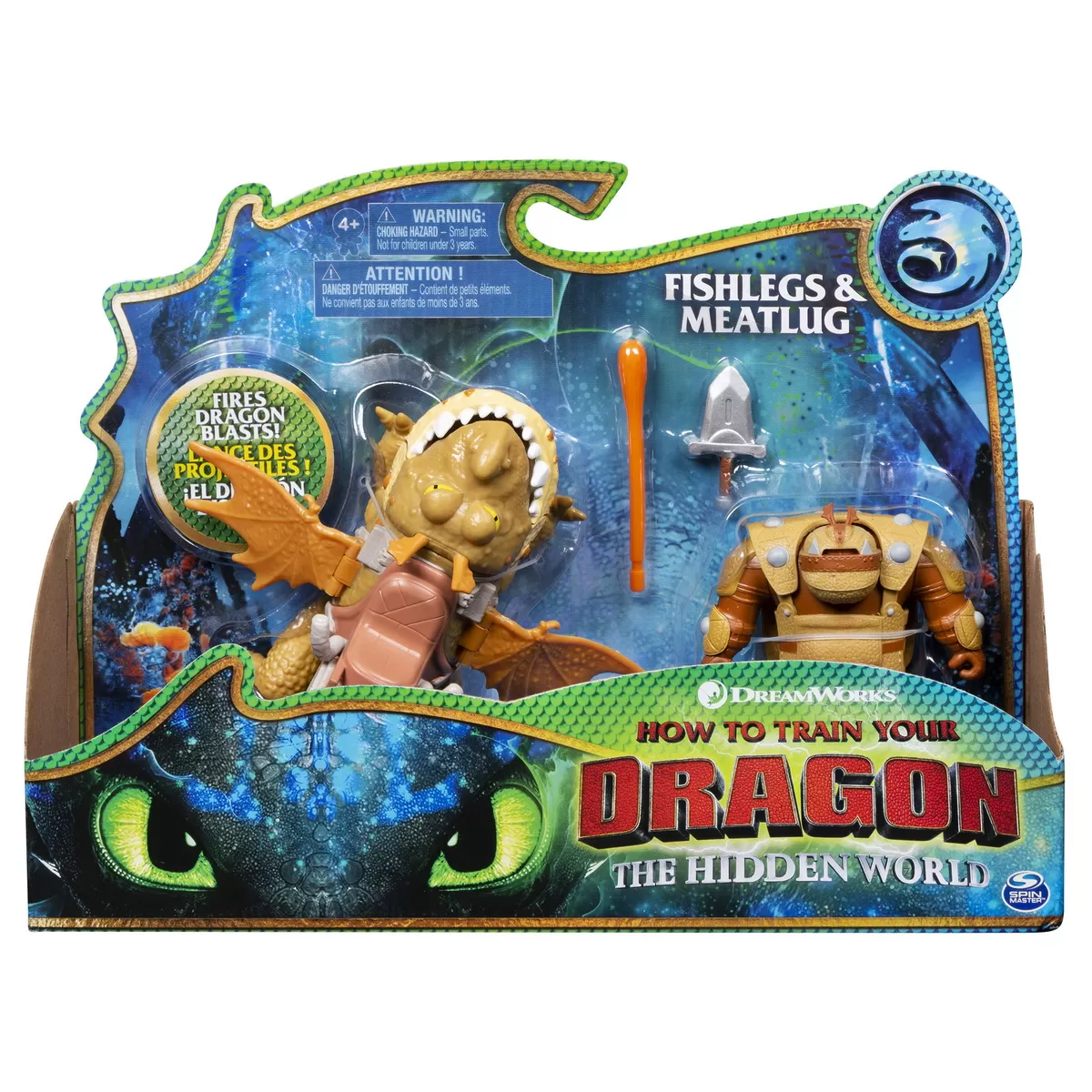 DRAGONS 3 FISHLEGS SI MEATLUG