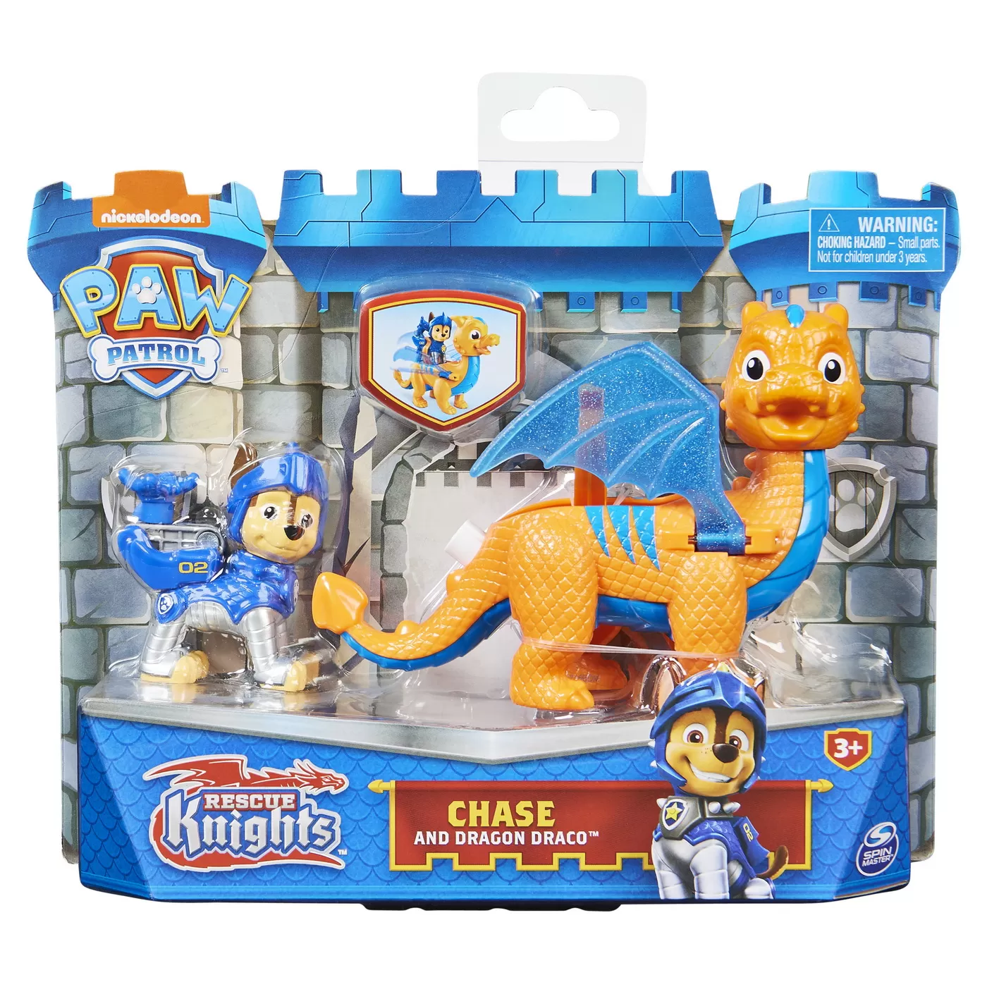 PATRULA CATELUSILOR MINIFIGURINE CHASE SI DRAGON DRACO