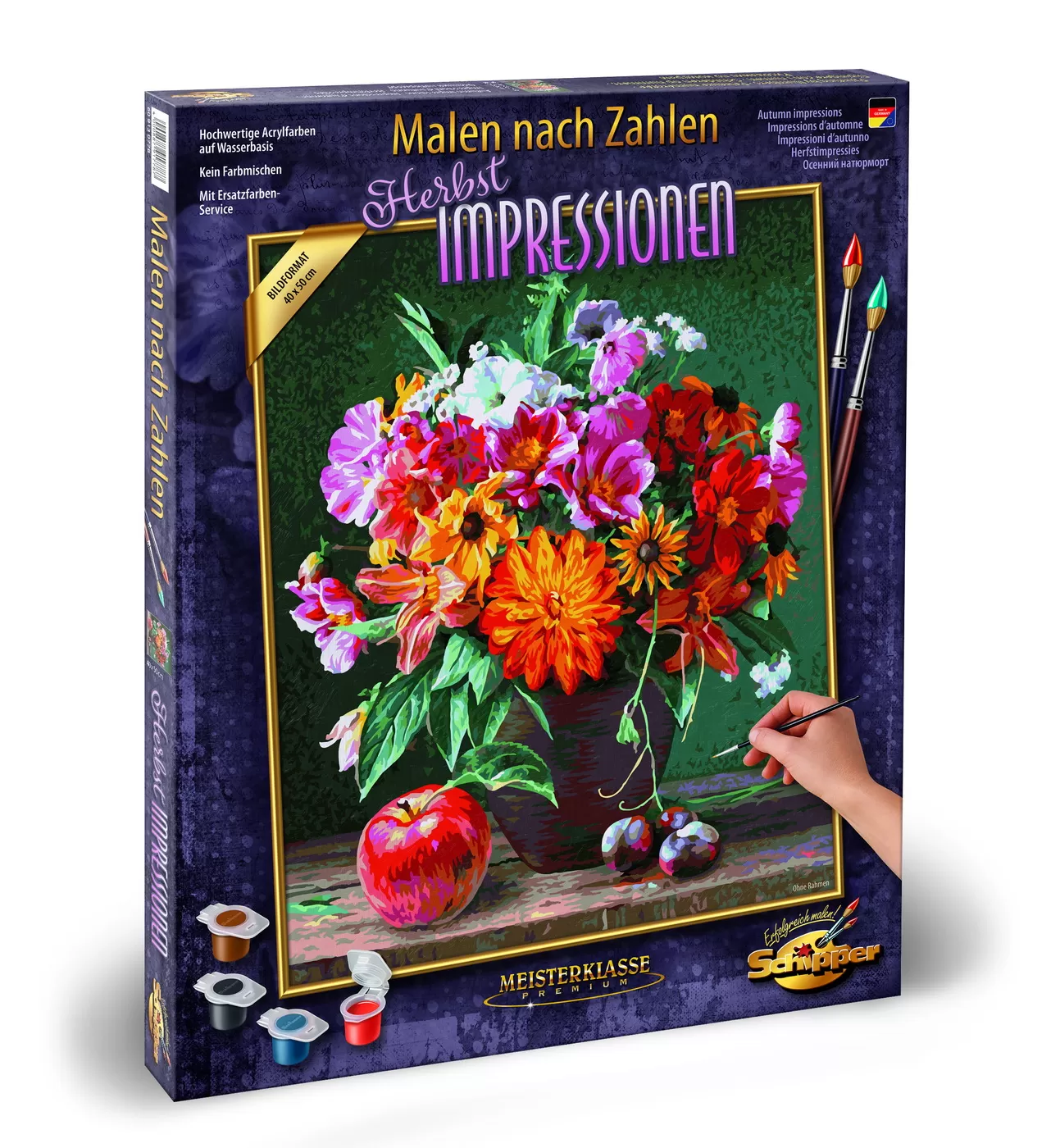 KIT PICTURA PE NUMERE SCHIPPER IMPRESII DE TOAMNA