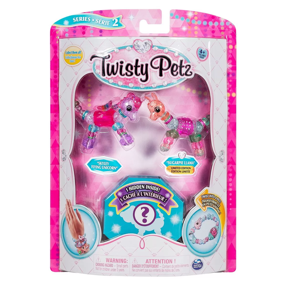 TWISTY PETZ SET 3 BRATARI ANIMALUTE UNICORN LAMA SI SURPRIZA
