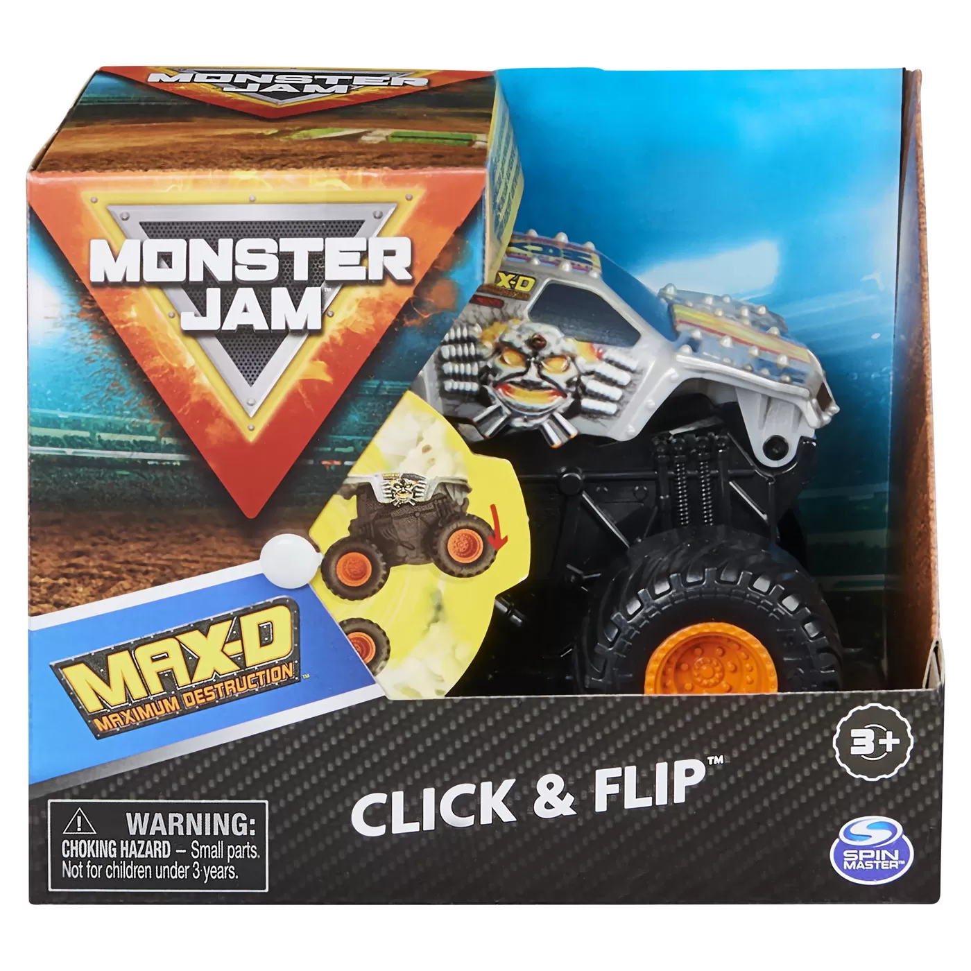 MONSTER JAM MAX-D SERIA CLICK FLIP SCARA 1 LA 43