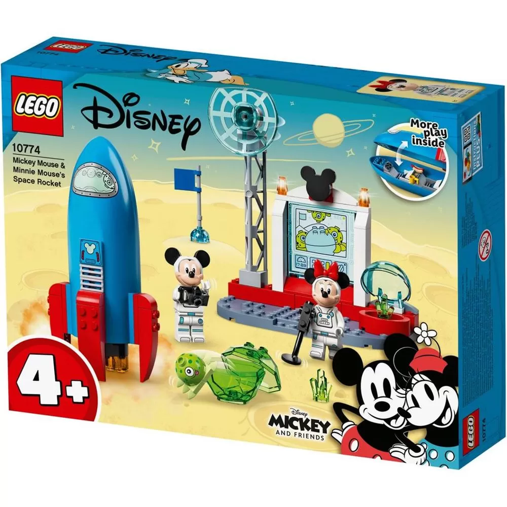 LEGO MICKEY AND FRIENDS RACHETA SPATIALA A LUI MICKEY MOUSE SI MINNIE MOUSE 10774