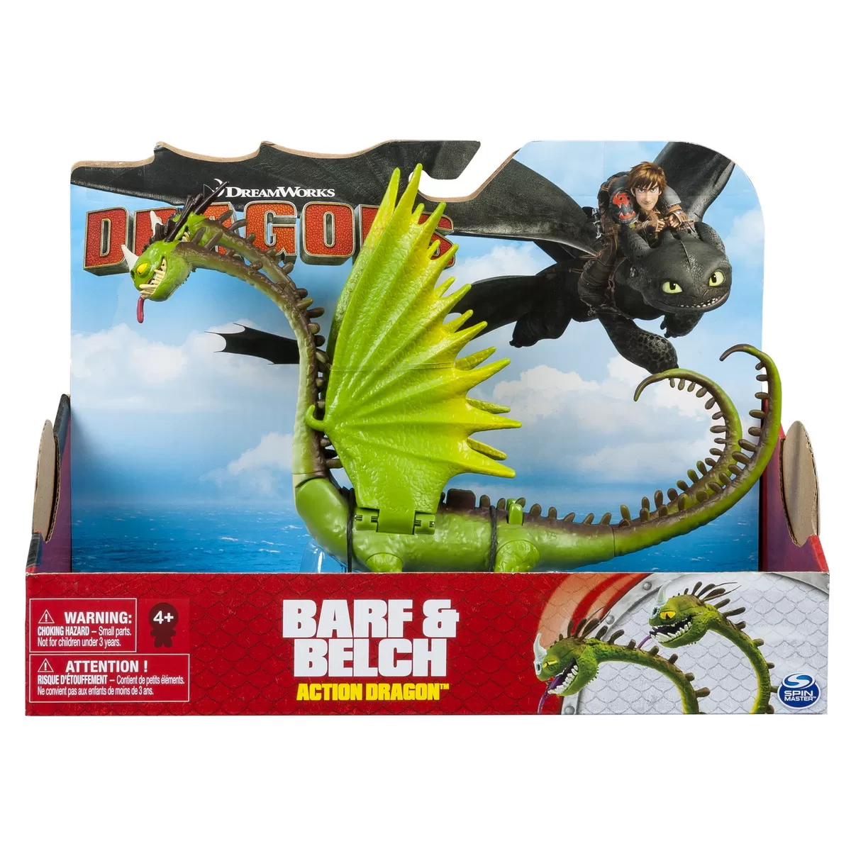 DRAGON IN ACTIUNE BARF SI BELCH