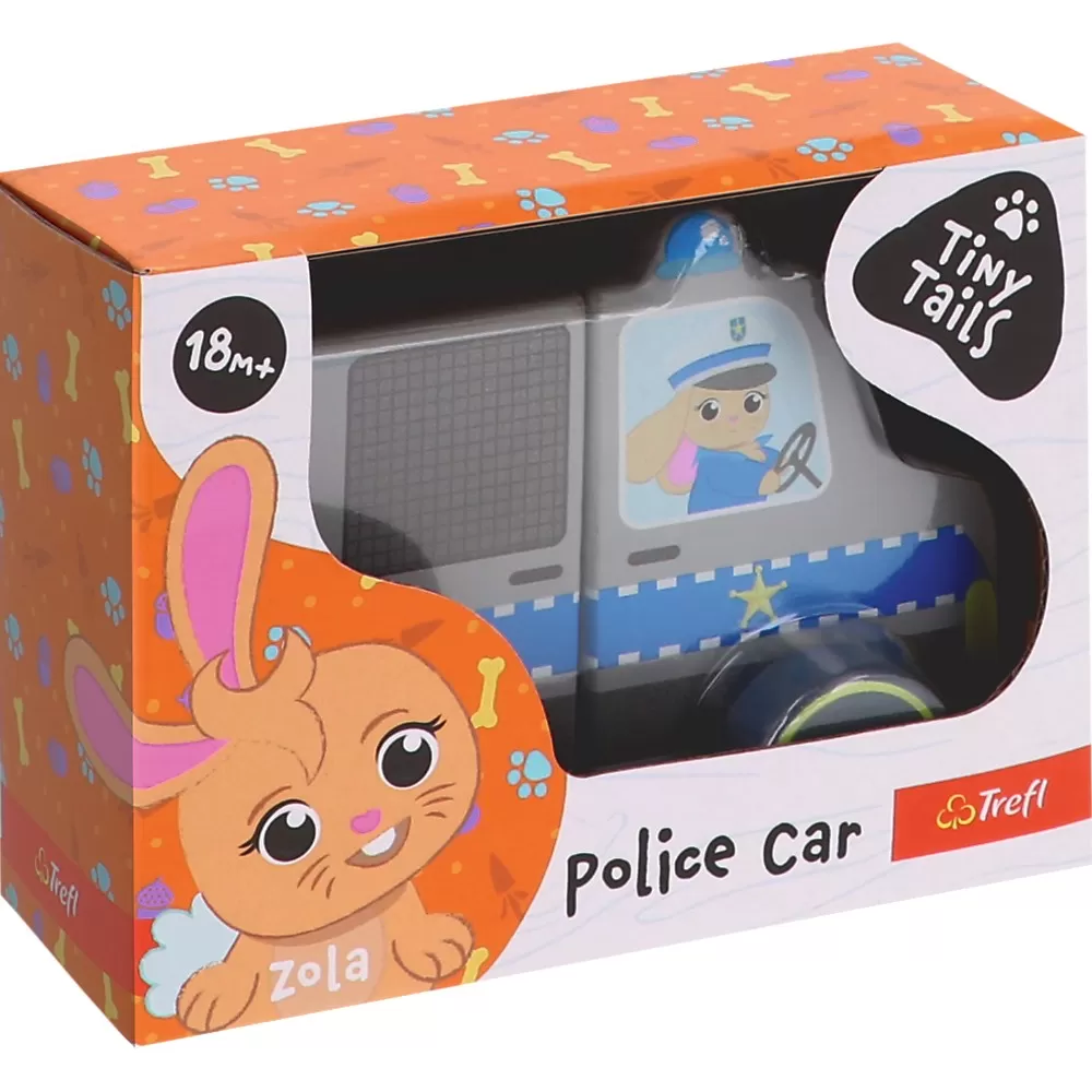 TREFL TINY TAILS JUCARIE DE LEMN MASINA DE POLITIE