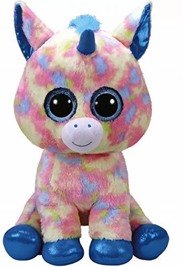 PLUS TY 42CM BOOS UNICORN ALBASTRU