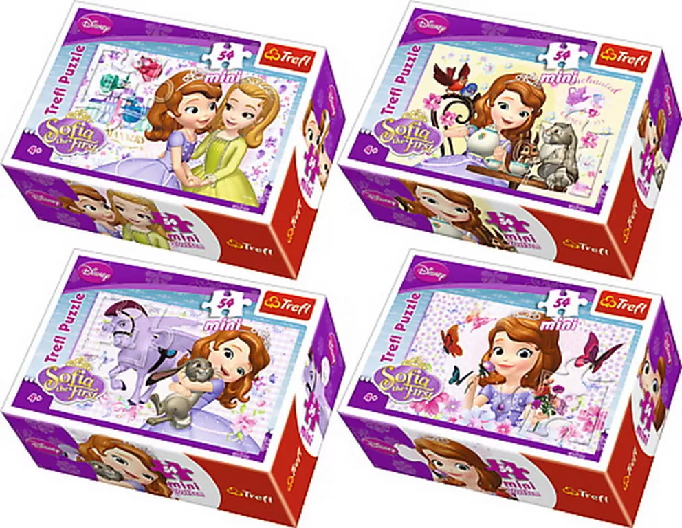 PUZZLE TREFL MINI 54 PRINTESA SOFIA