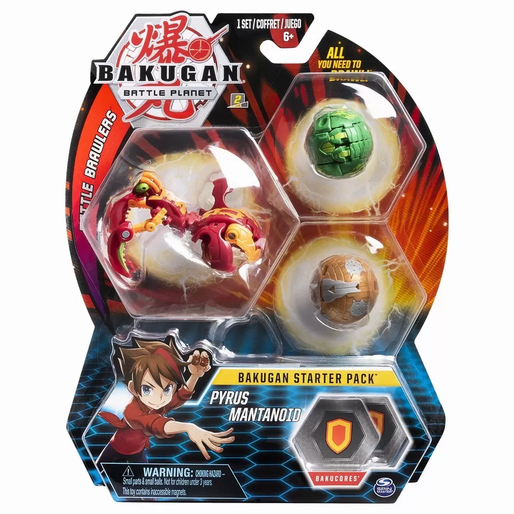 BAKUGAN PACHET START PYRUS MANTANOID