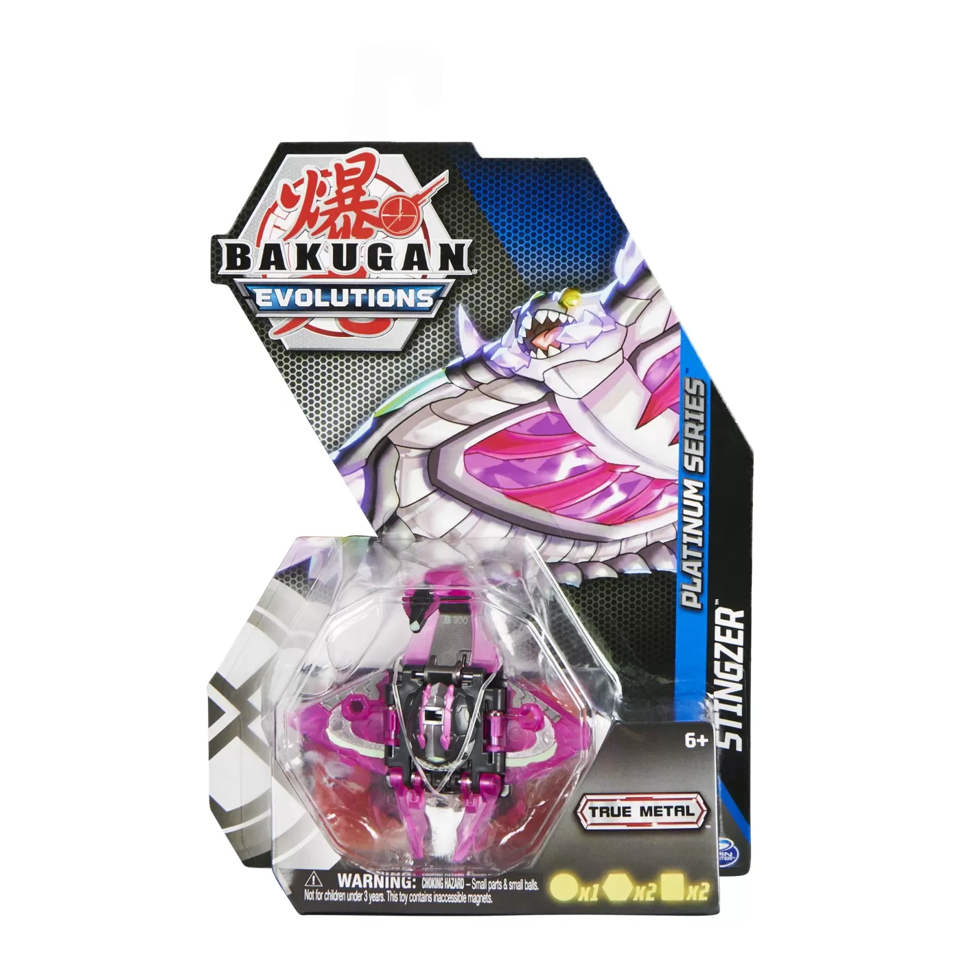 BAKUGAN S4 FIGURINA METALICA STINGZER