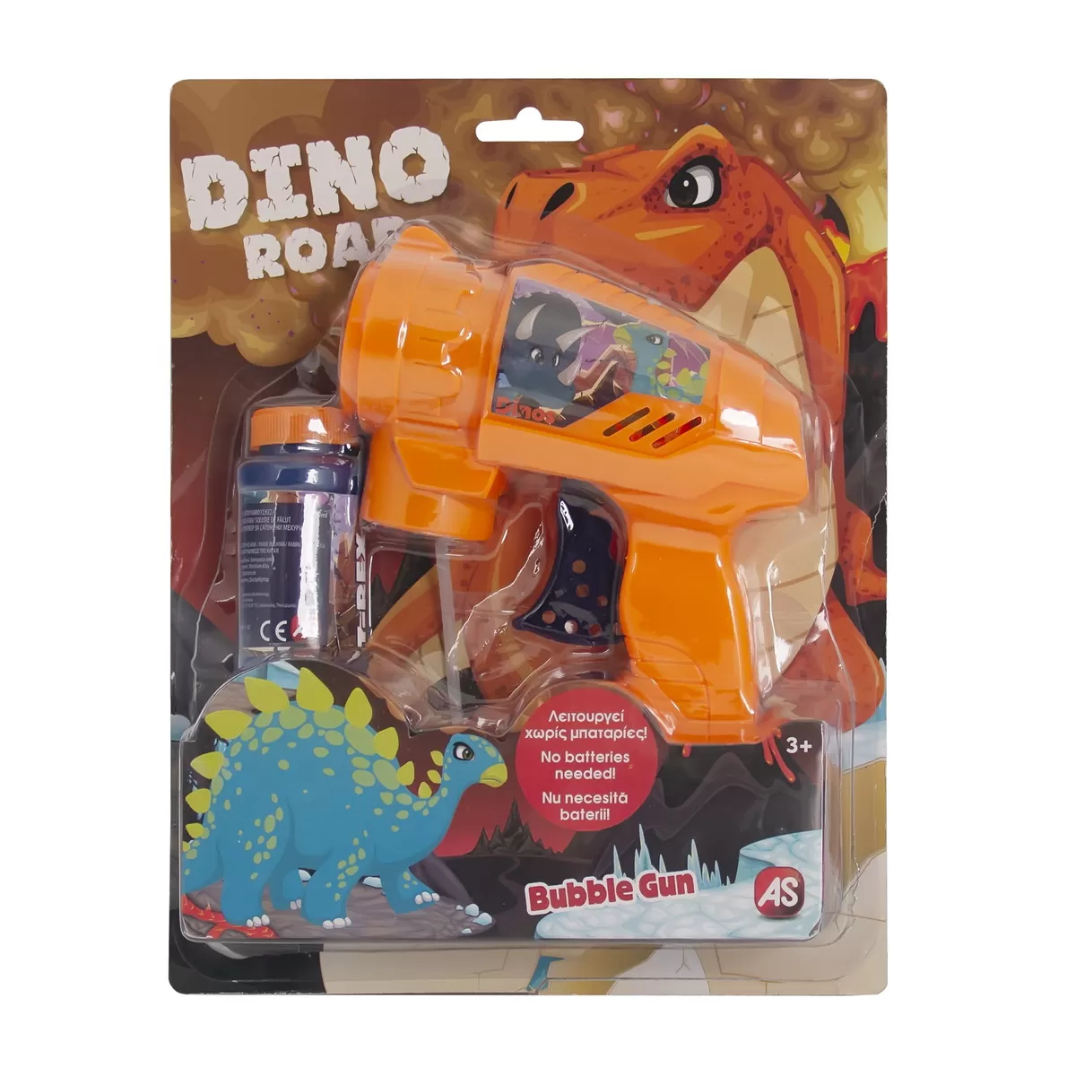 PISTOL PENTRU BALOANE DE SAPUN DINOZAURI