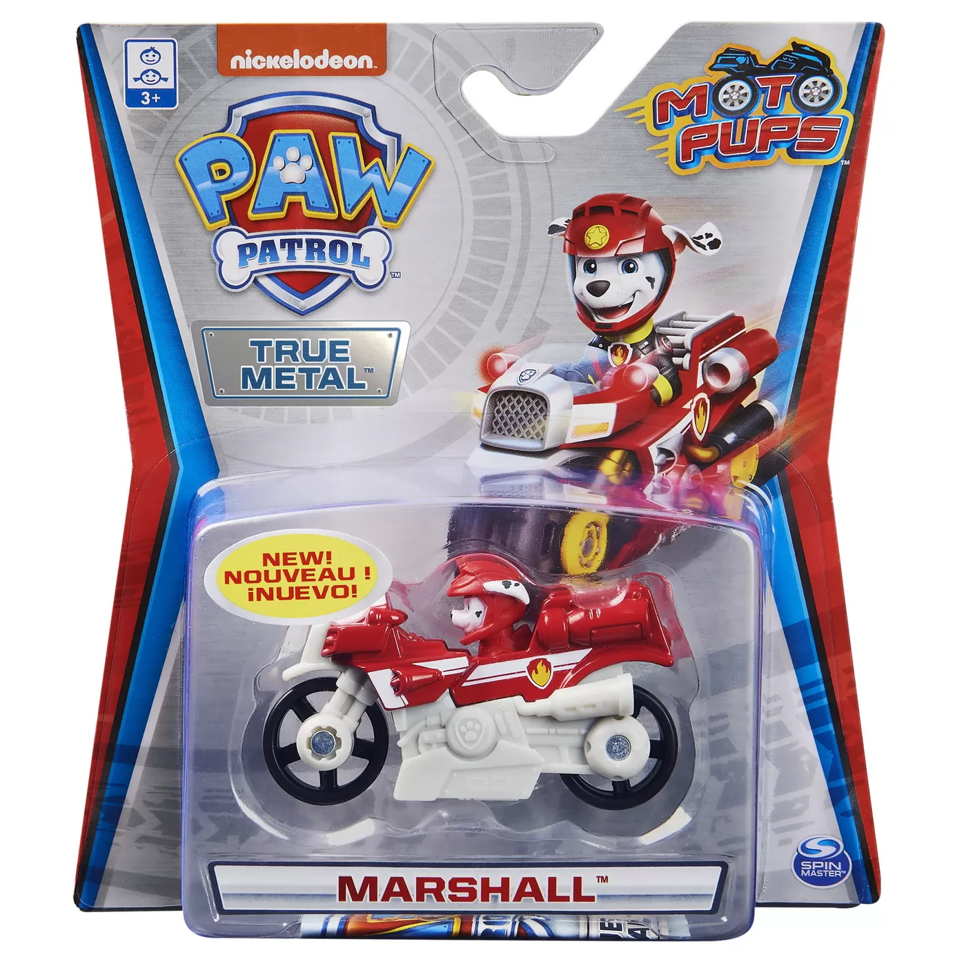 PATRULA CATELUSILOR MOTOCICLETA METALICA MARSHALL