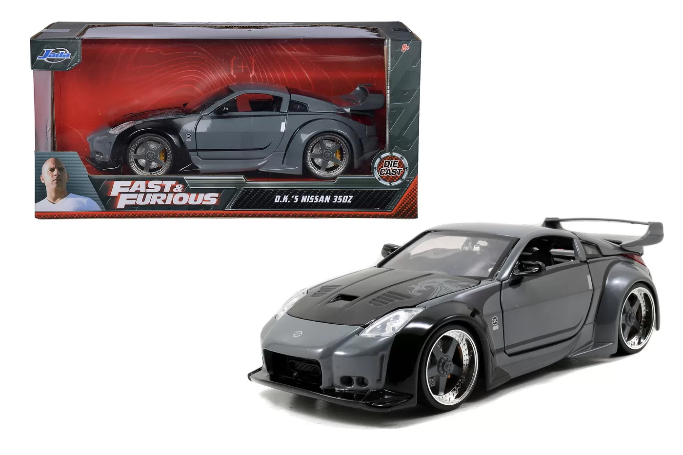 MASINUTA METALICA FAST AND FURIOUS 2003 NISSAN 350Z SCARA 1 LA 24