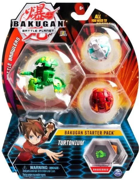 BAKUGAN PACHET START TURTONIUM