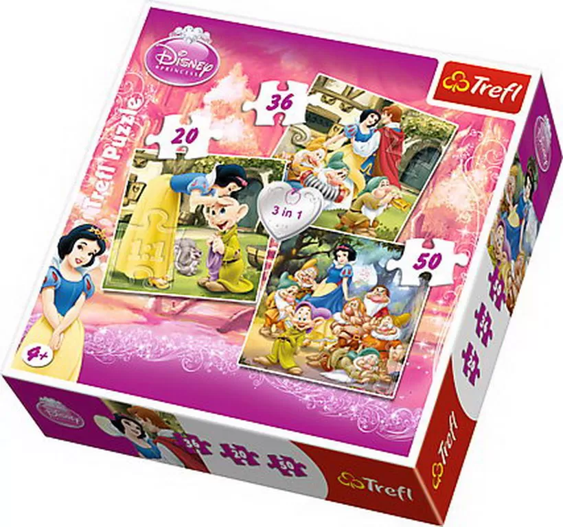 PUZZLE TREFL 3IN1 ALBA CA ZAPADA