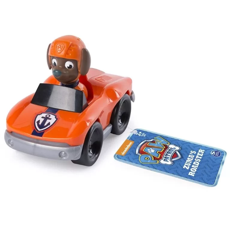 MASINA DECAPOTABILA DE MARINA ROADSTER PAW PATROL SI FIGURINA ZUMA