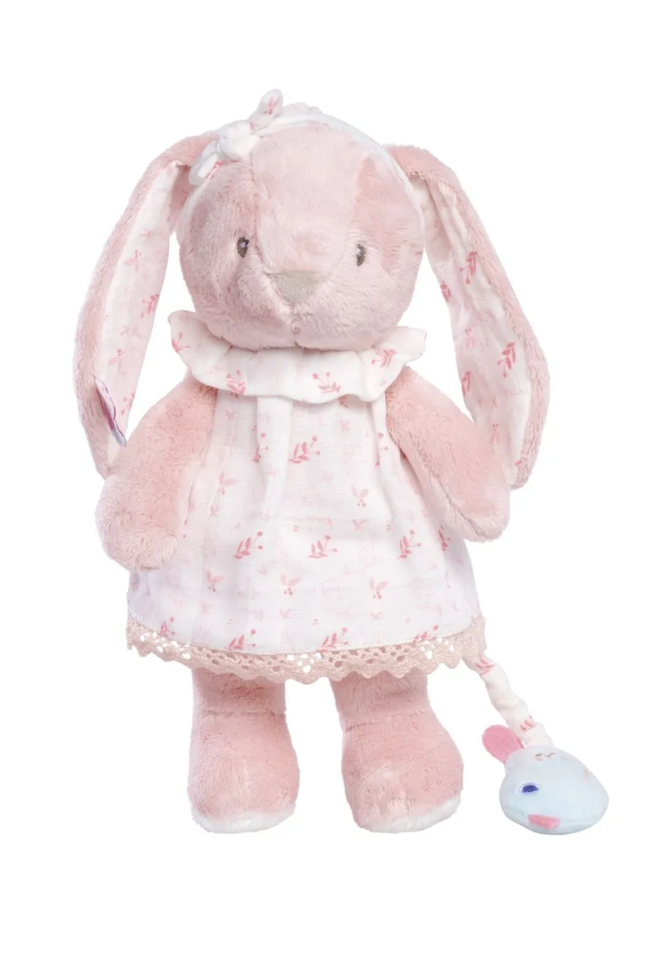 NICOTOY JUCARIE DE PLUS MUZICALA IEPURASUL LOUISE ROZ 27CM