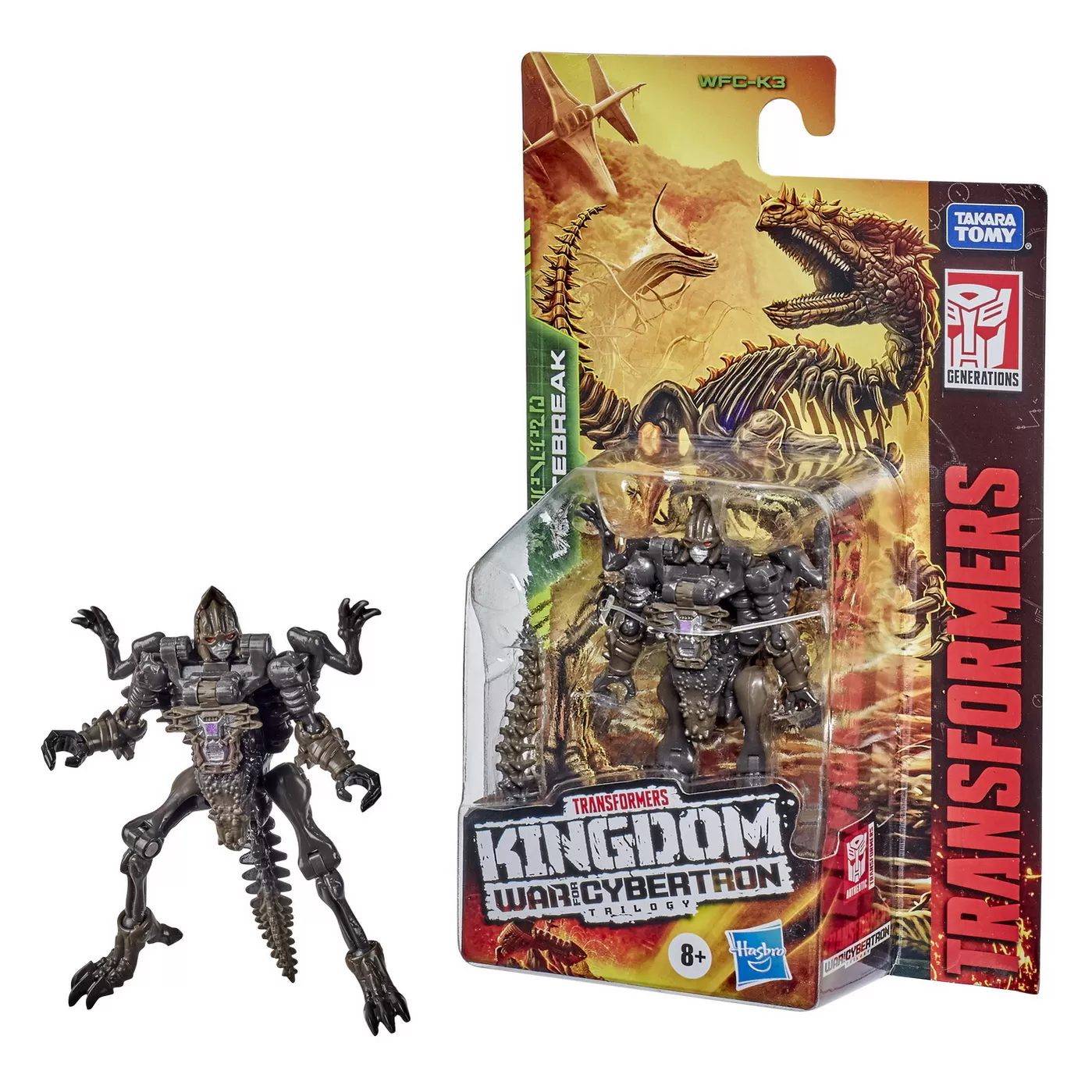 TRANSFORMES ROBOT DECEPTICON VERTEBREAK SERIA WAR FOR CYBERTRON