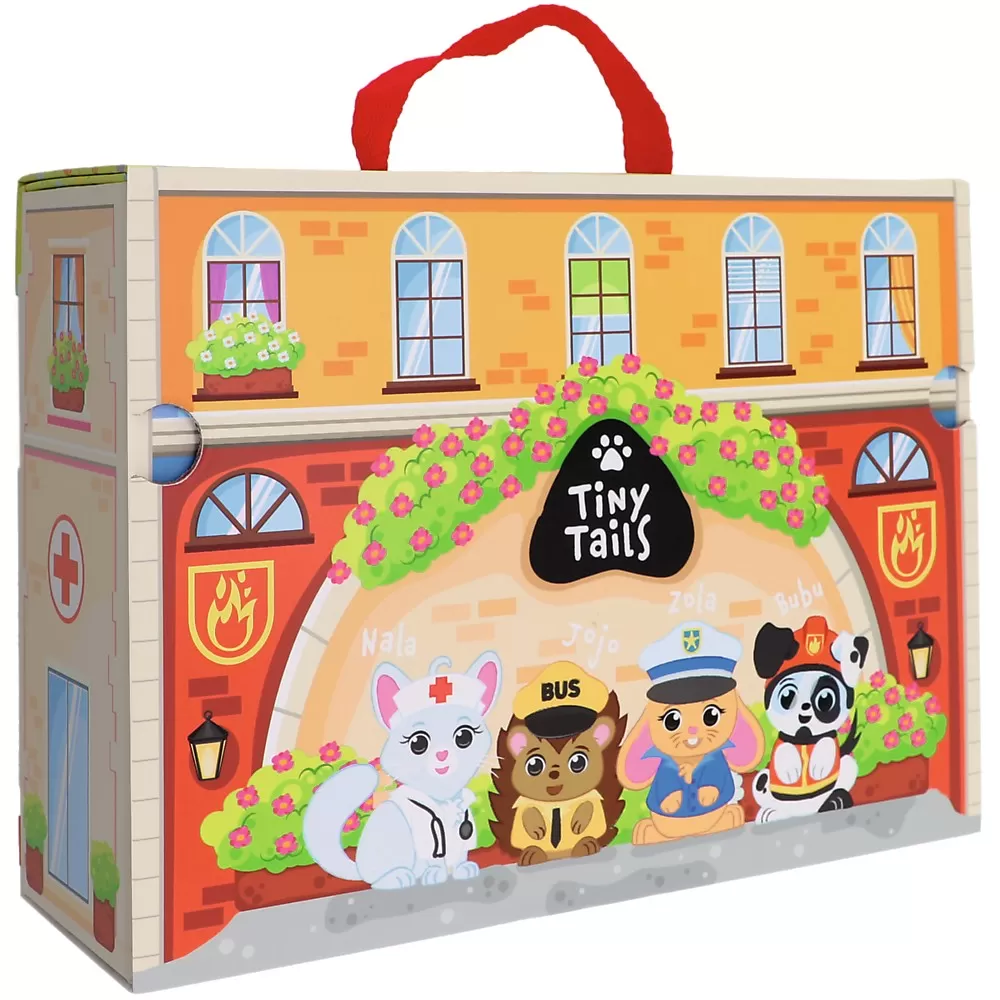 TREFL TINY TAILS PUZZLE DIN LEMN IN CUTIE MAGNETICA