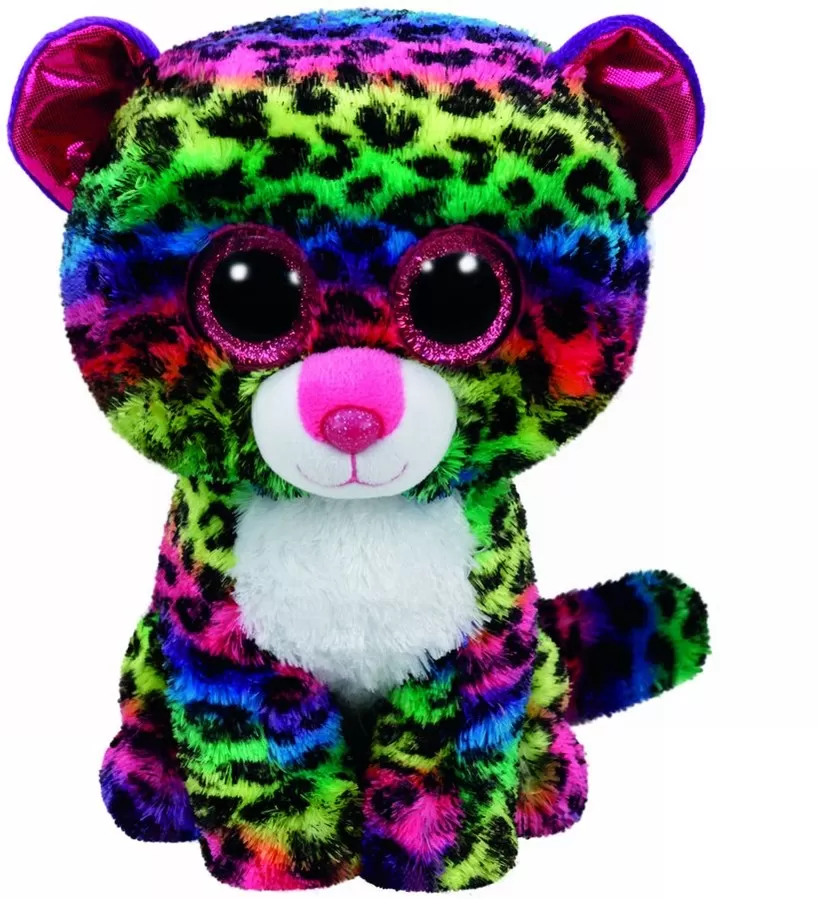 PLUS TY 24CM BOOS DOTTY LEOPARD MULTICOLOR